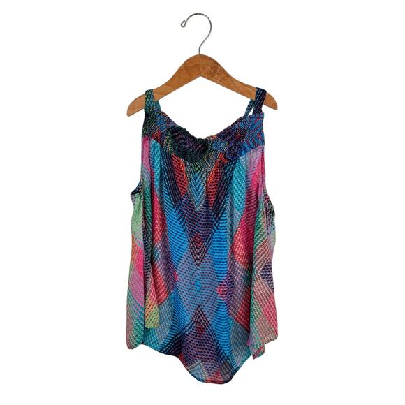 Anthropologie Conditions Apply Prism Tank - Picture 2 of 7
